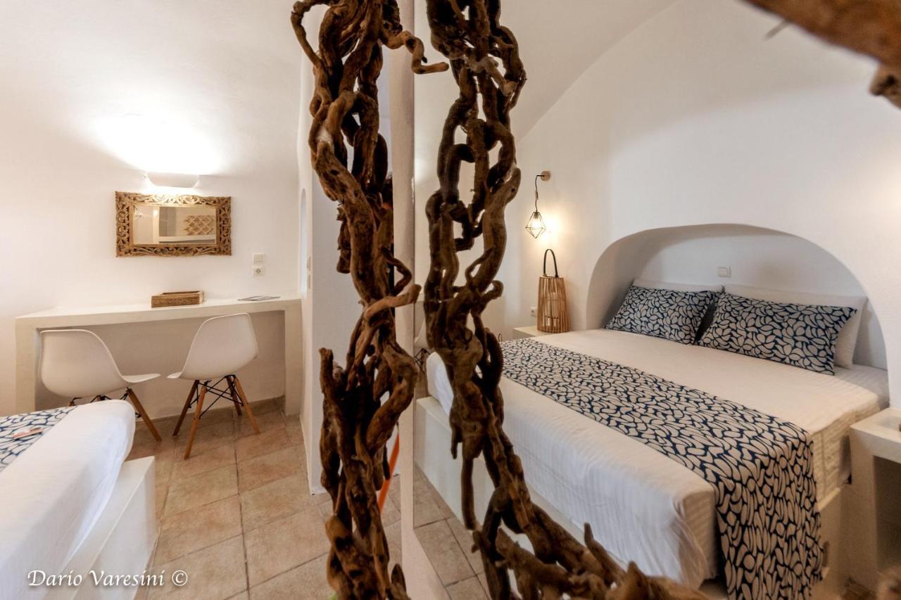 Santorinian Lava House Villa Pyrgos Kallistis Exterior foto